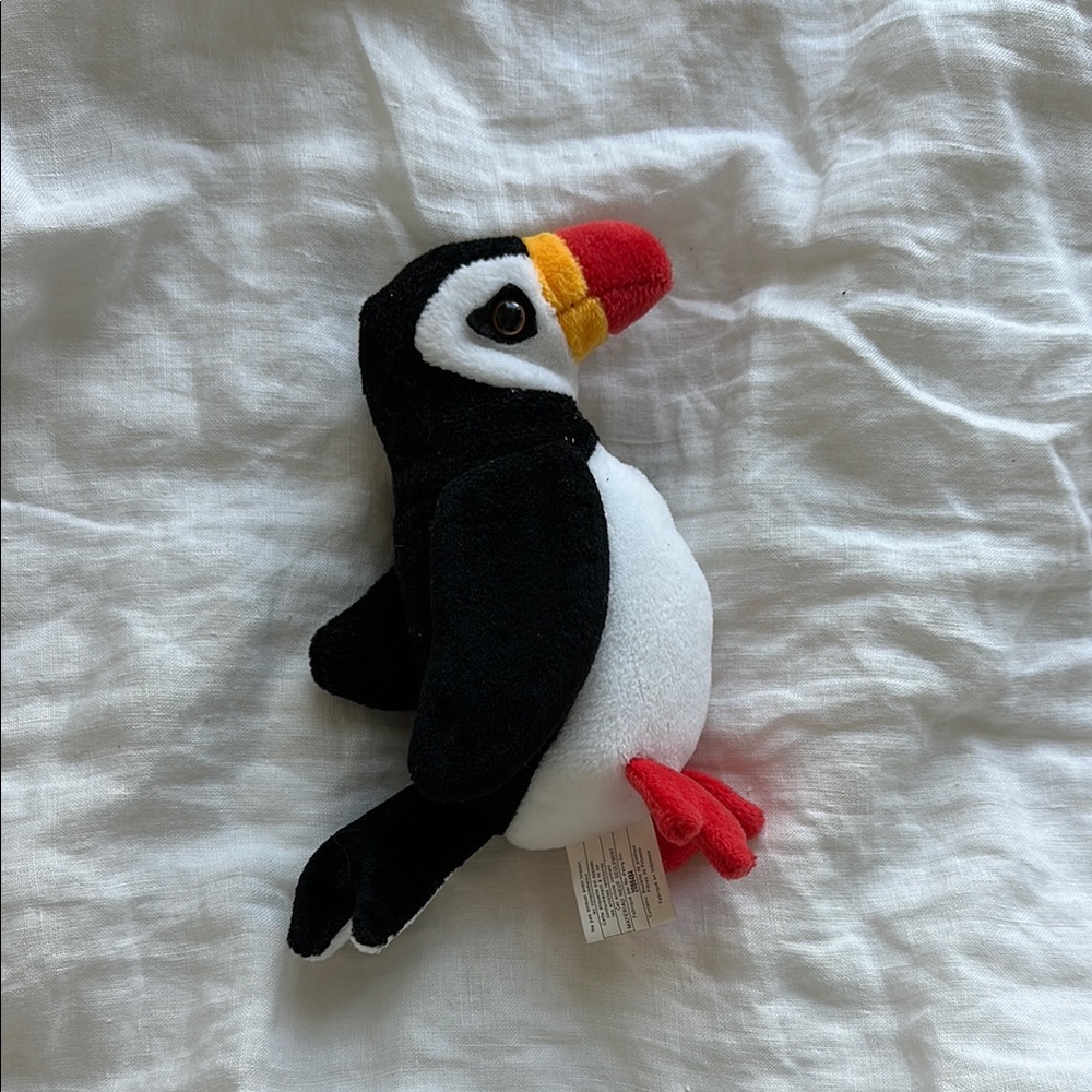 Puffer Beanie Baby Ty Puffin Plush Toy
